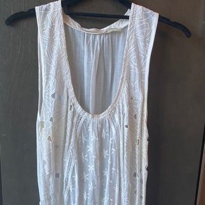 Ramy Brook White Beach Cover up